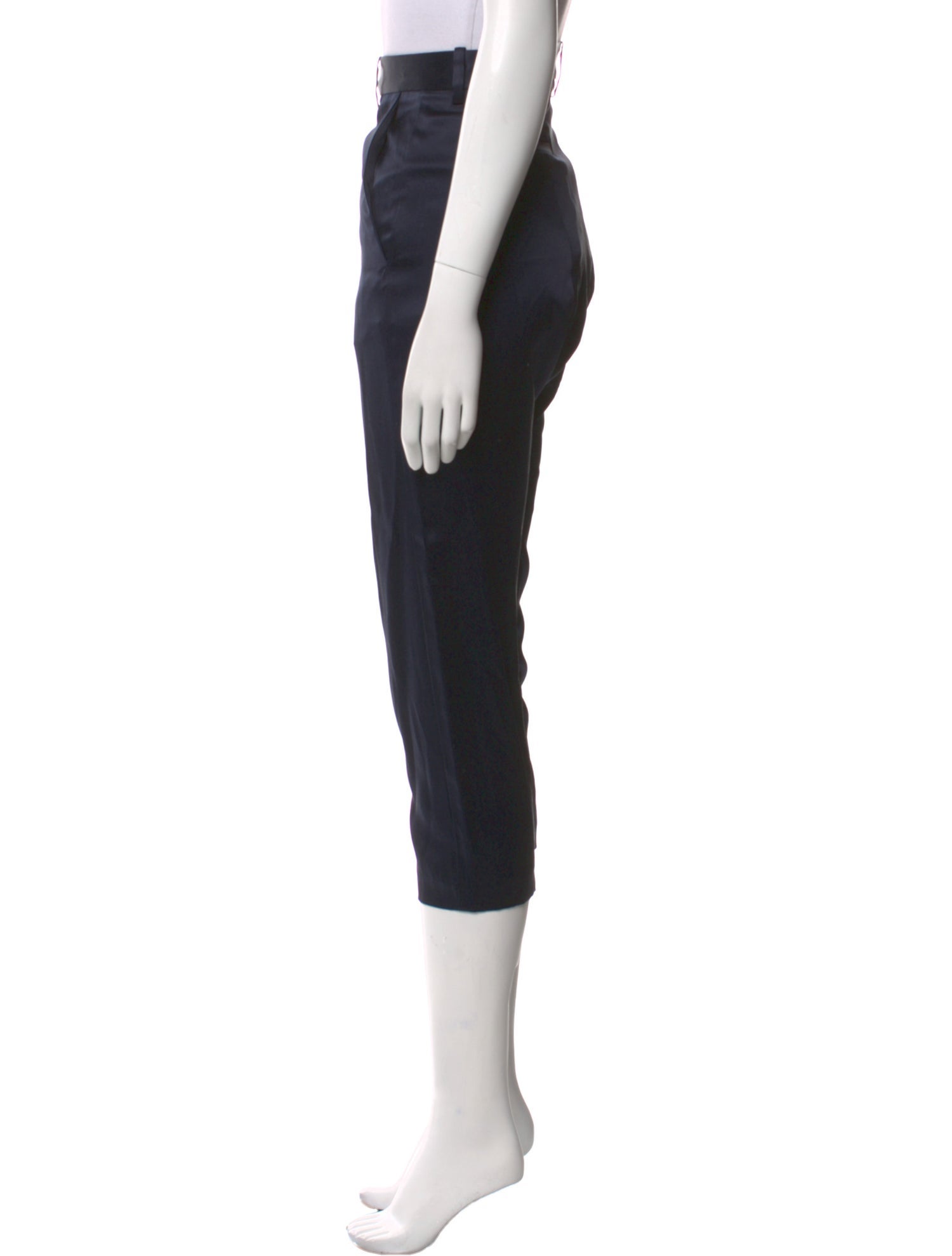 Nili Lotan Silk Straight Leg Pants