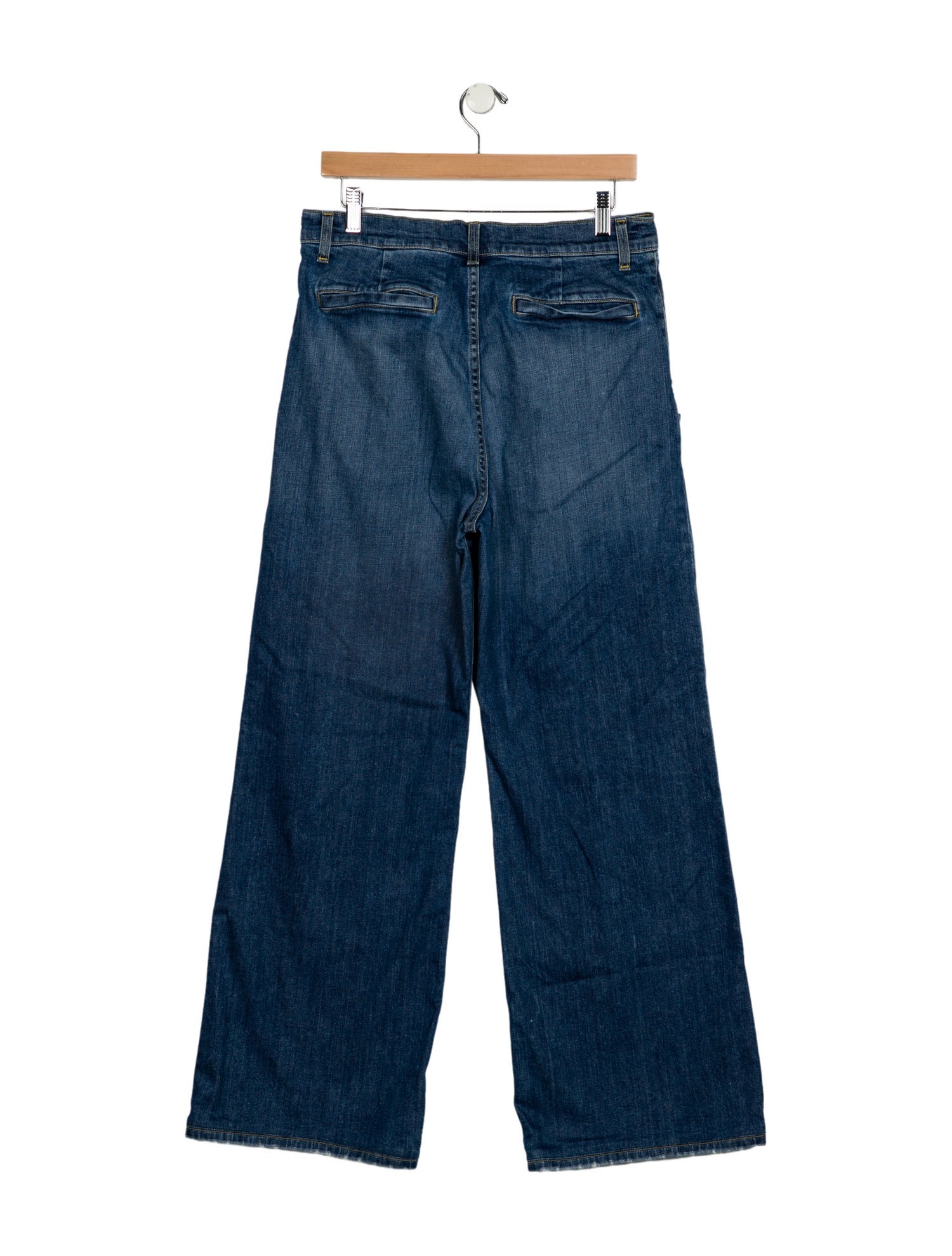 Nili Lotan High-Rise Wide Leg Jeans