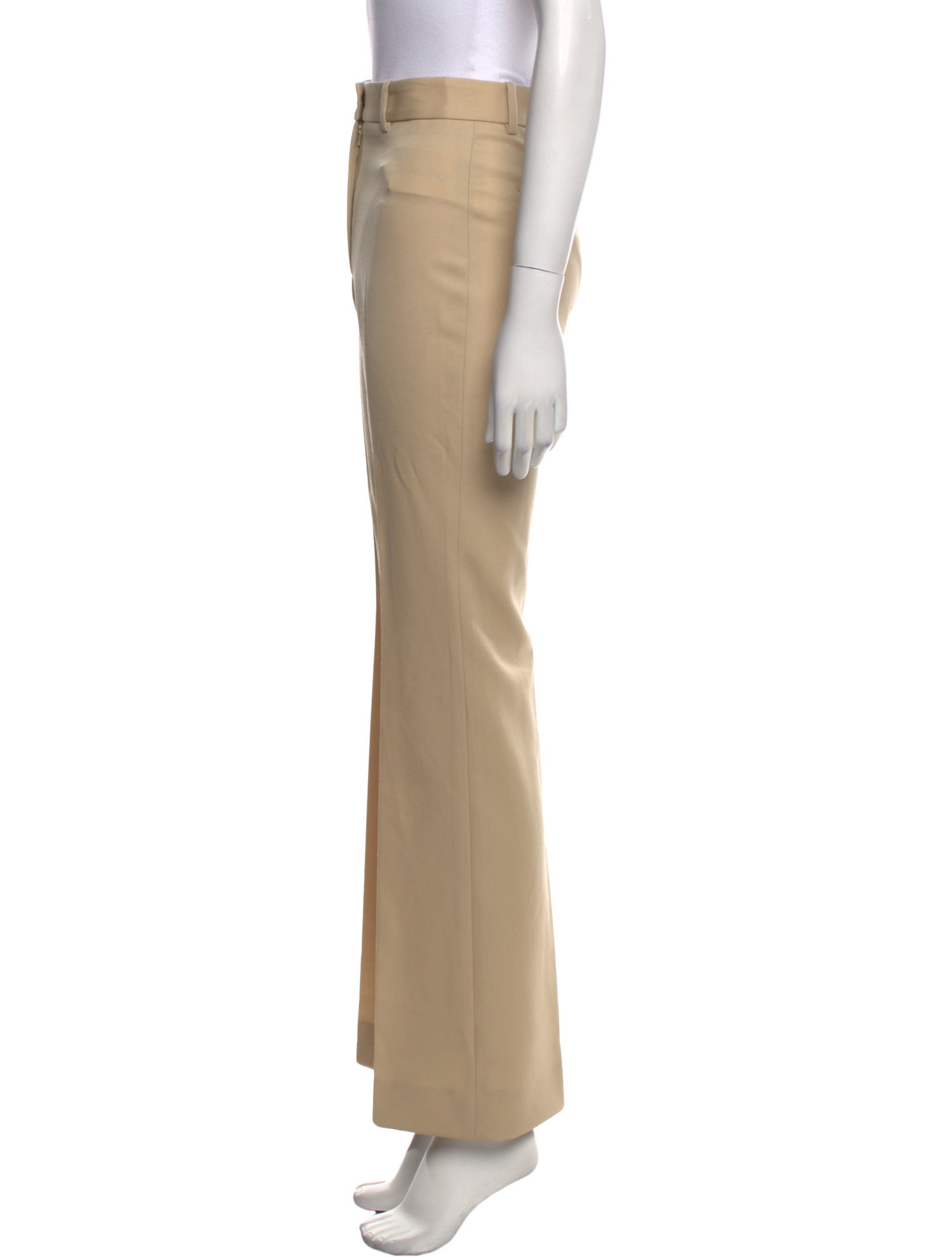 Nili Lotan Virgin Wool Wide Leg Pants