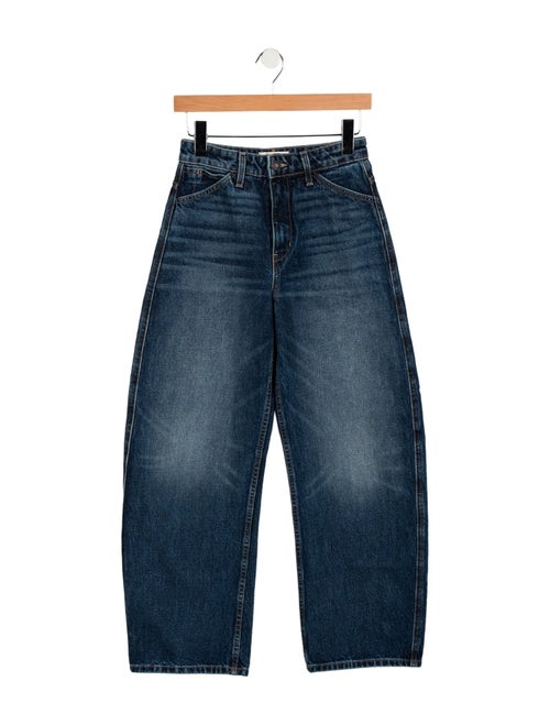 Nili Lotan High-Rise Wide Leg Jeans