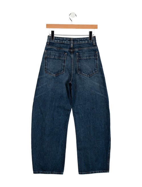 Nili Lotan High-Rise Wide Leg Jeans