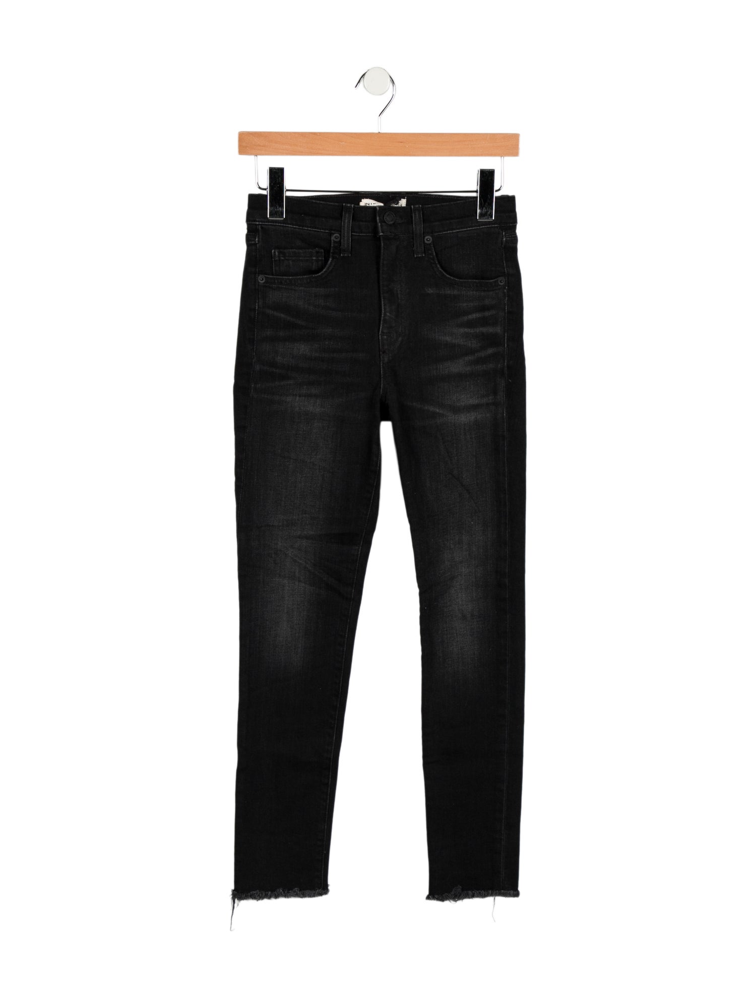 Nili Lotan Mid-Rise Straight Leg Jeans