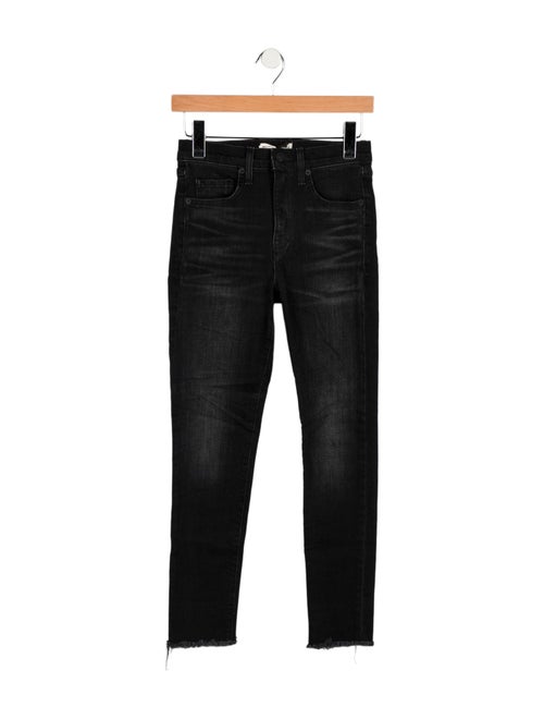 Nili Lotan Mid-Rise Straight Leg Jeans