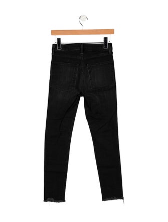 Nili Lotan Mid-Rise Straight Leg Jeans