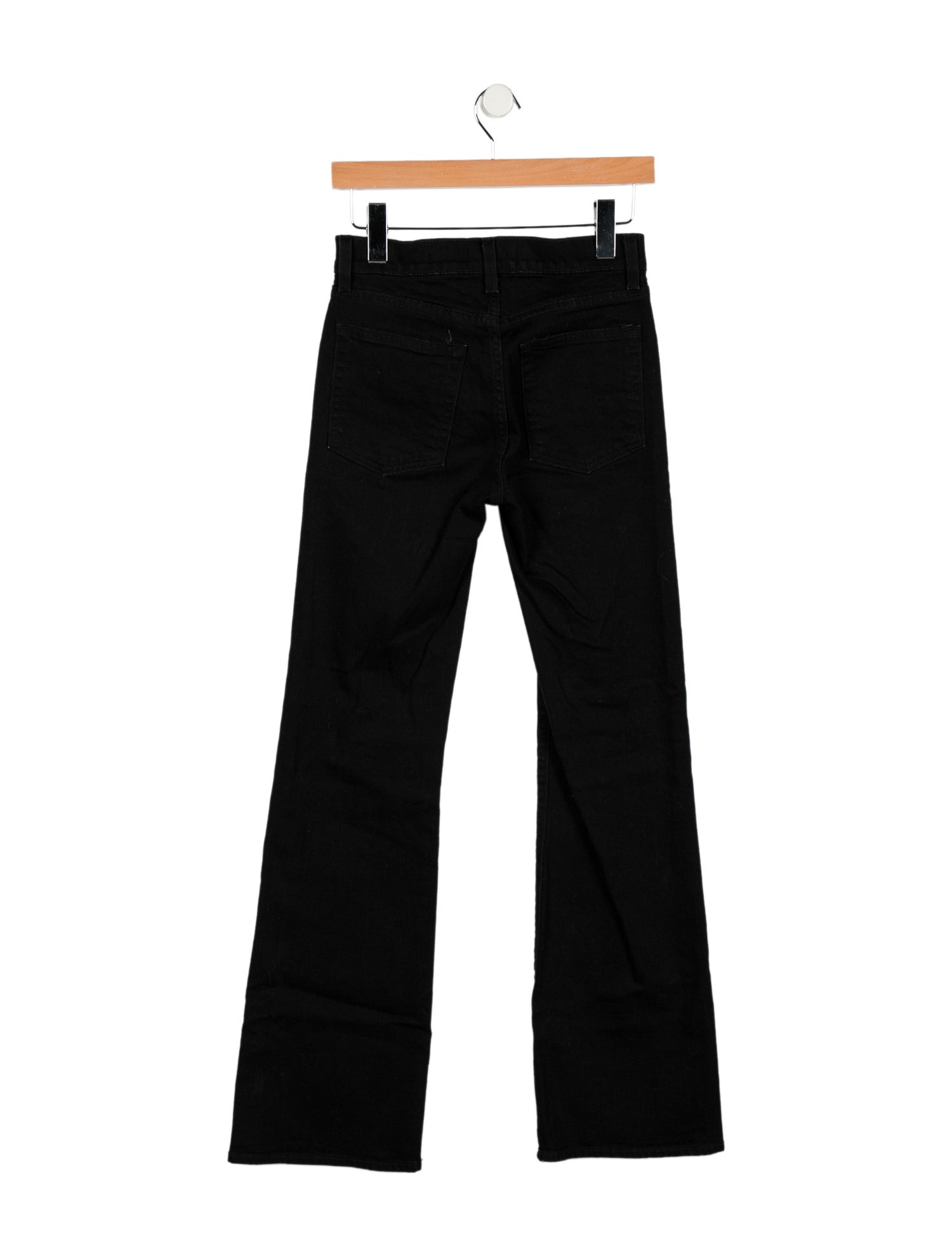 Nili Lotan Mid-Rise Wide Leg Jeans