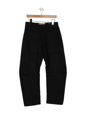 Nili Lotan High-Rise Wide Leg Jeans