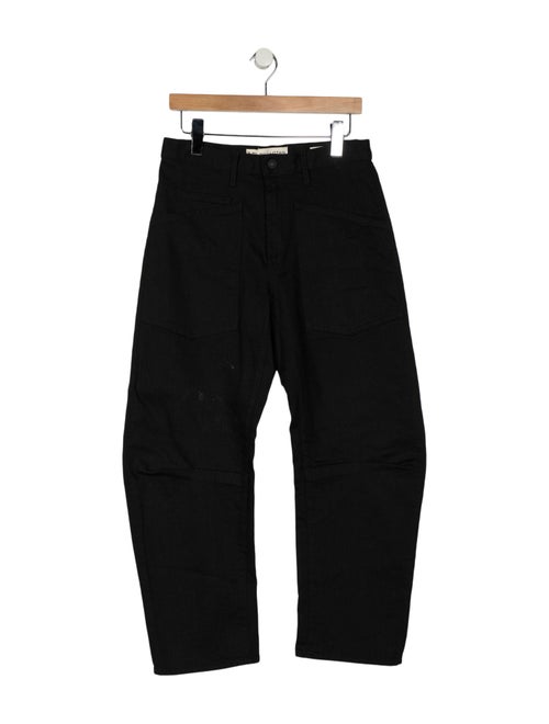 Nili Lotan High-Rise Wide Leg Jeans