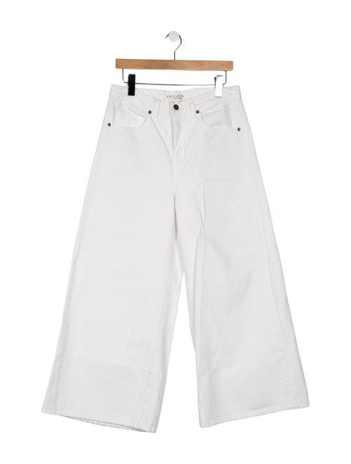 Nili Lotan High-Rise Wide Leg Jeans