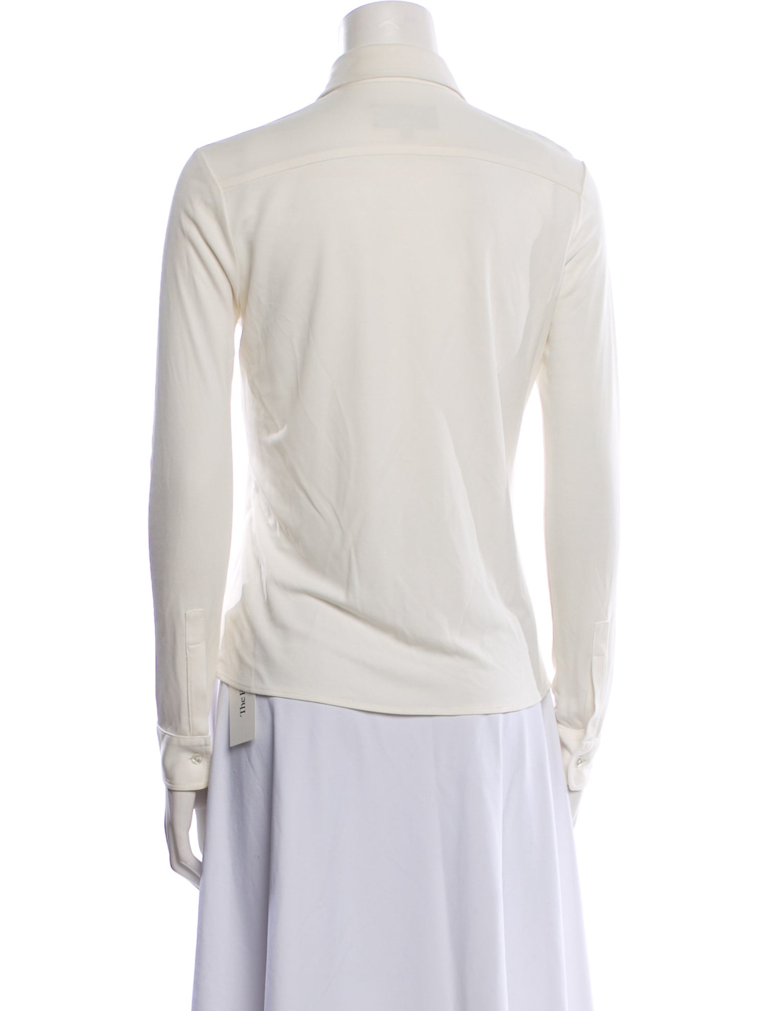 Nili Lotan Long Sleeve Button-Up Top