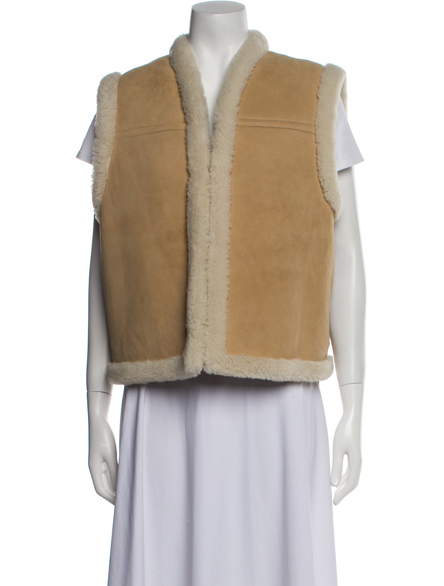 Nili Lotan Leather Faux Fur Jacket