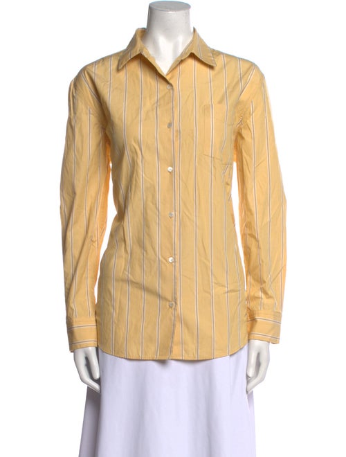 Nili Lotan Long Sleeve Button-Up Top