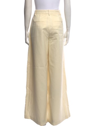 Nili Lotan Wool Wide Leg Pants