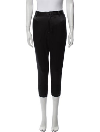 Nili Lotan Silk Skinny Leg Pants