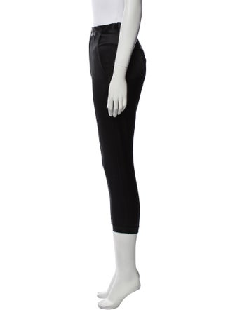Nili Lotan Silk Skinny Leg Pants