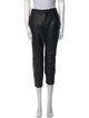 Nili Lotan Lambskin Straight Leg Pants