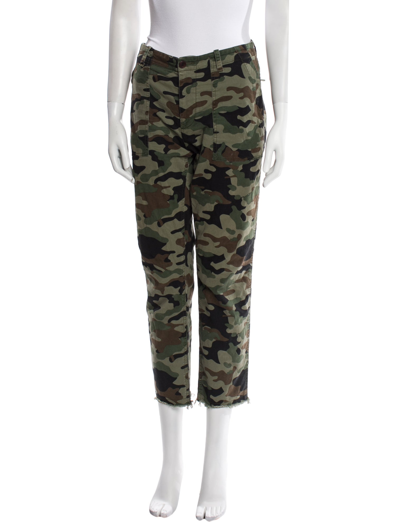 Nili Lotan Printed Straight Leg Pants