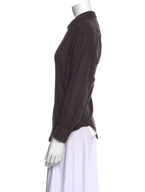 Nili Lotan Long Sleeve Button-Up Top