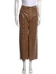 Nili Lotan Animal Print Wide Leg Pants
