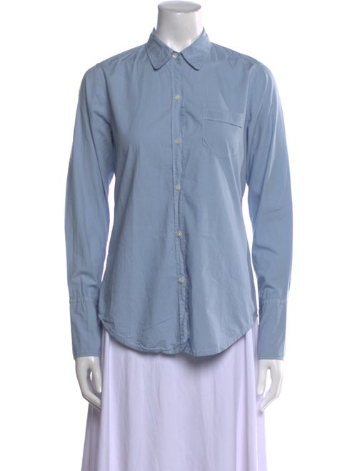 Nili Lotan Long Sleeve Button-Up Top