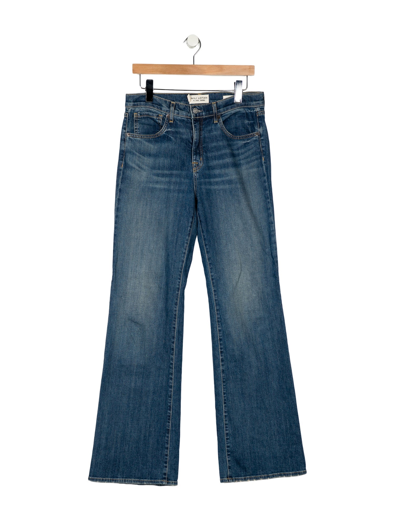 Nili Lotan Celia Wide Leg Jeans