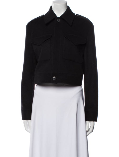 Nili Lotan Virgin Wool Denim Jacket