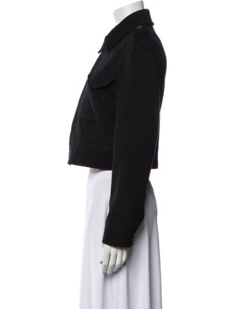 Nili Lotan Virgin Wool Denim Jacket