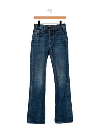 Nili Lotan High-Rise Wide Leg Jeans