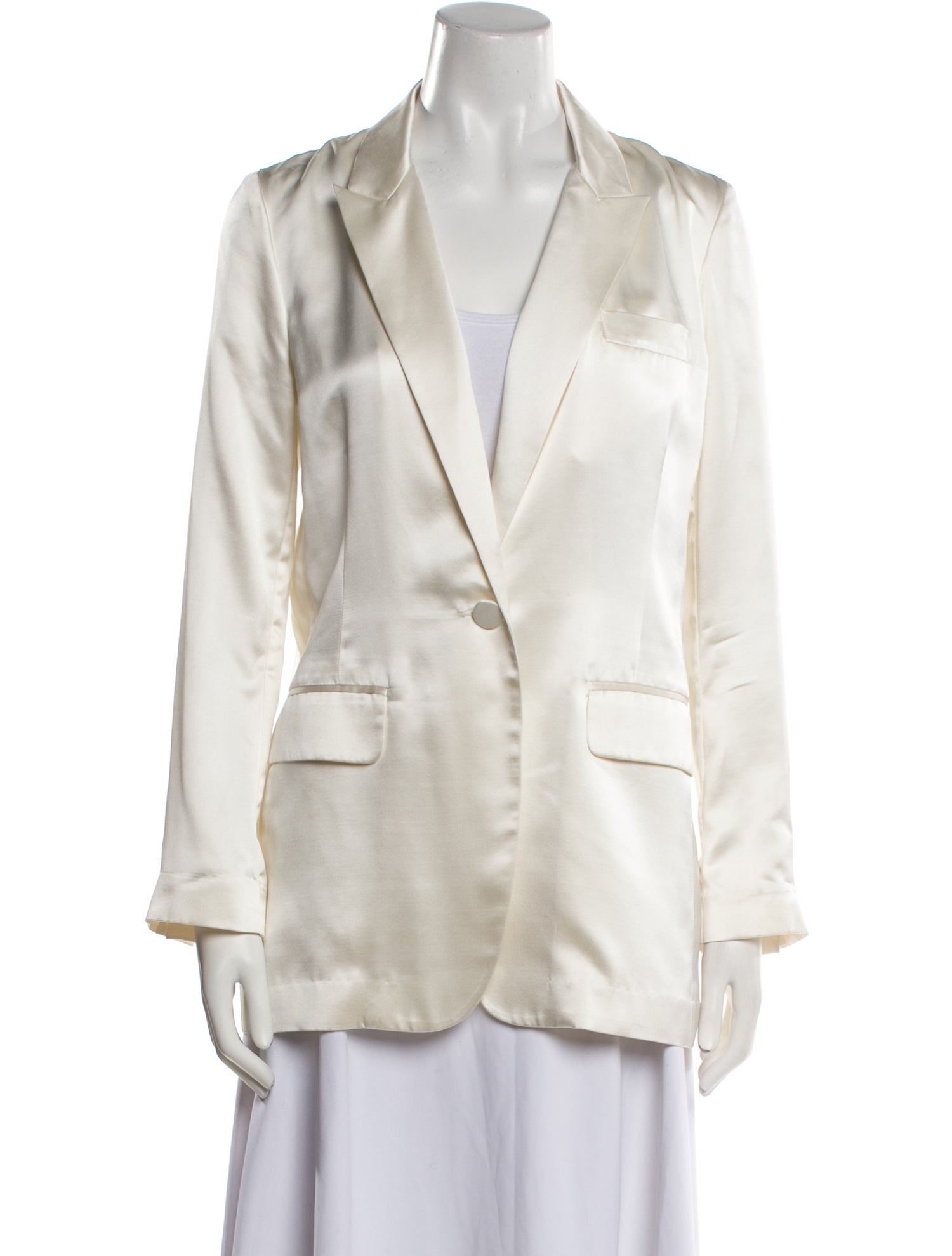 Nili Lotan Silk Blazer