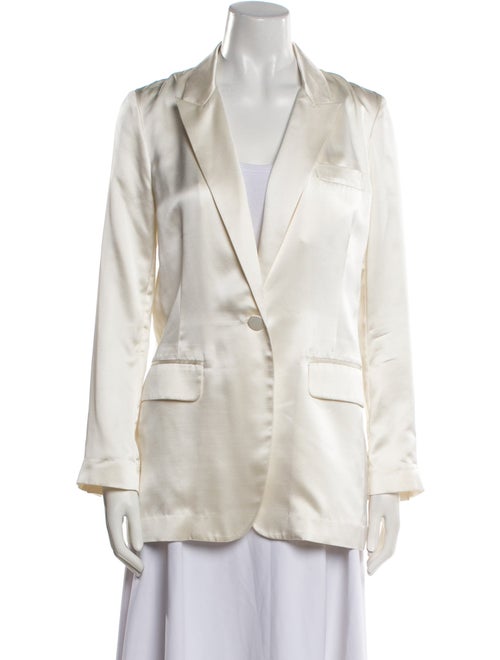 Nili Lotan Silk Blazer
