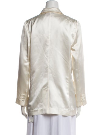 Nili Lotan Silk Blazer