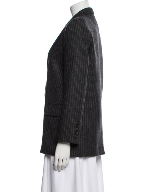 Nili Lotan Virgin Wool Striped Blazer