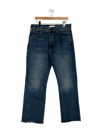 Nili Lotan High-Rise Wide Leg Jeans