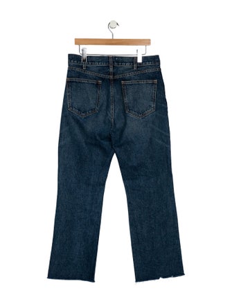 Nili Lotan High-Rise Wide Leg Jeans