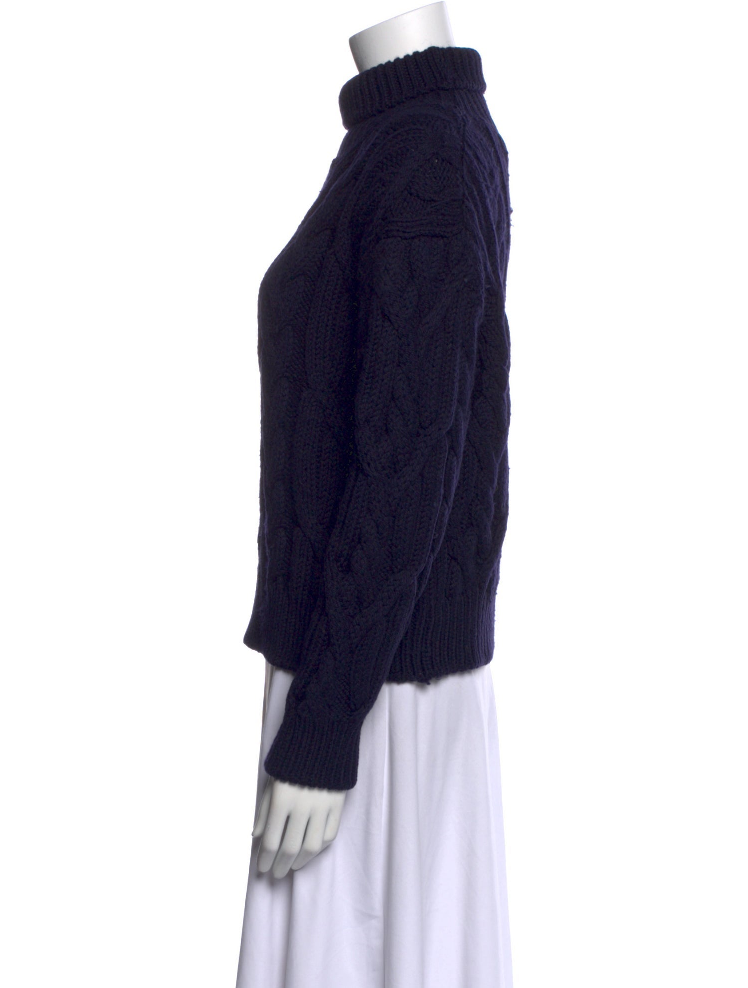 Nili Lotan Turtleneck Long Sleeve Sweatshirt