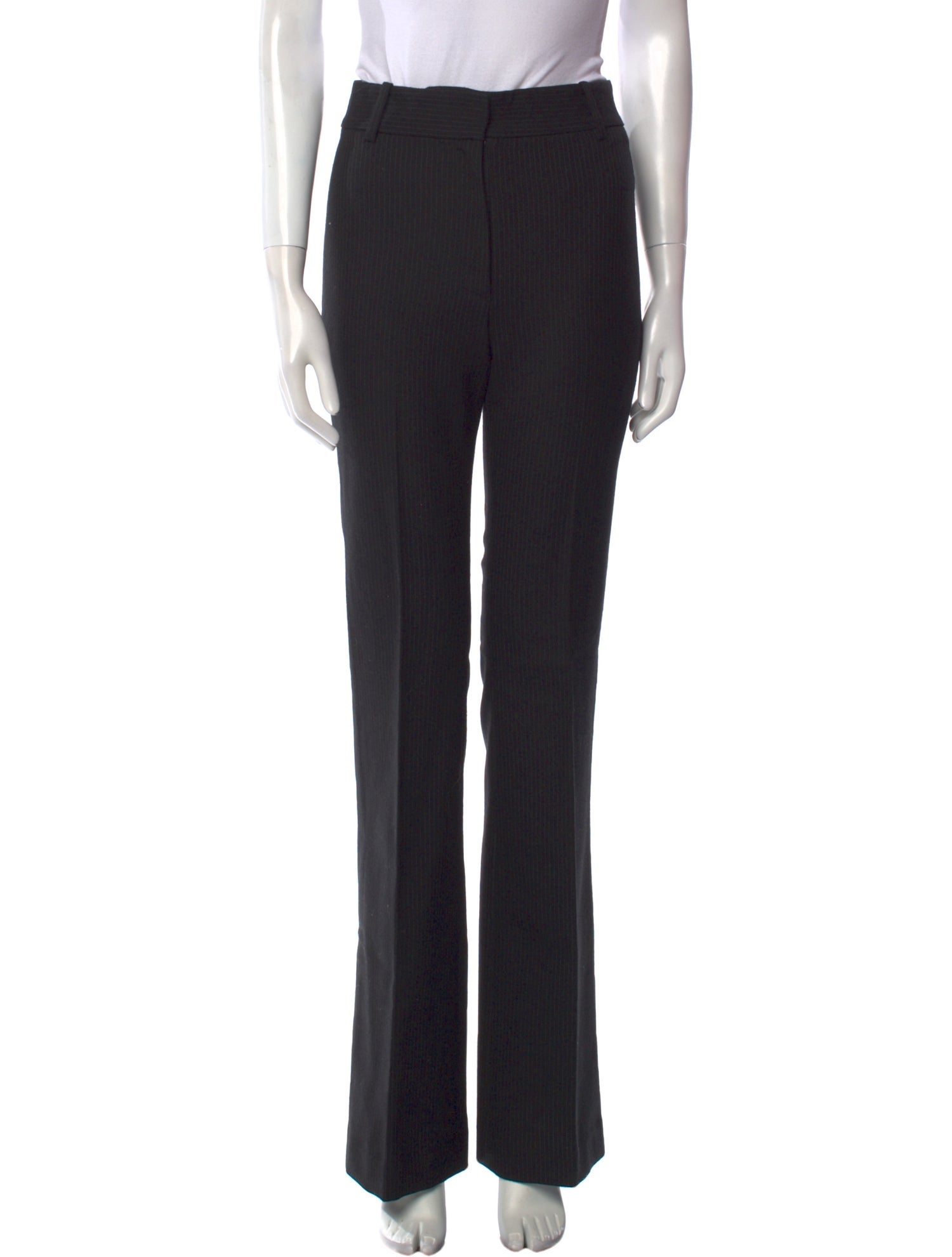 Nili Lotan Wool Straight Leg Pants