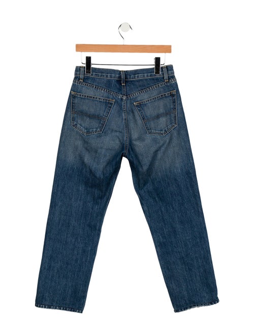 Nili Lotan High-Rise Straight Leg Jeans