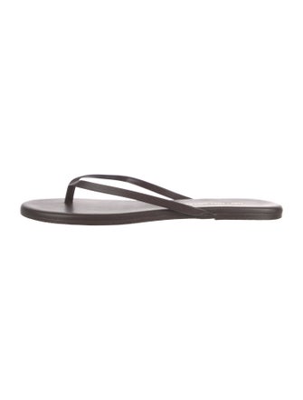Nili Lotan Leather Flip Flops