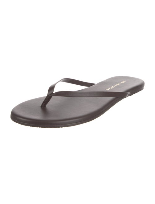 Nili Lotan Leather Flip Flops