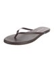 Nili Lotan Leather Flip Flops