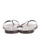 Nili Lotan Leather Flip Flops
