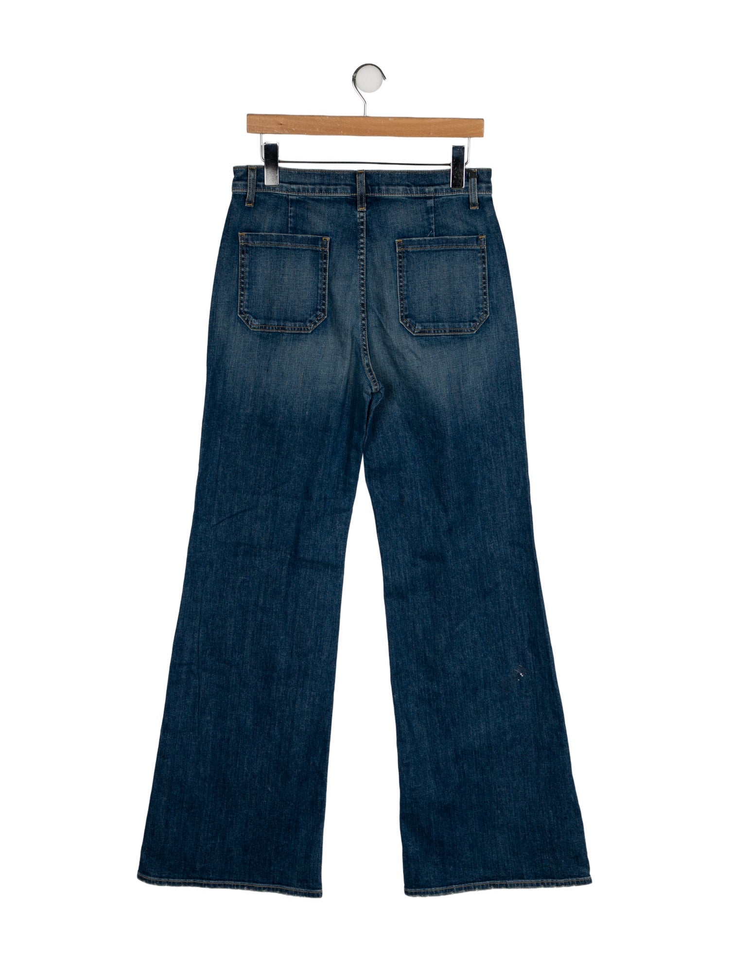 Nili Lotan Mid-Rise Wide Leg Jeans w/ Tags