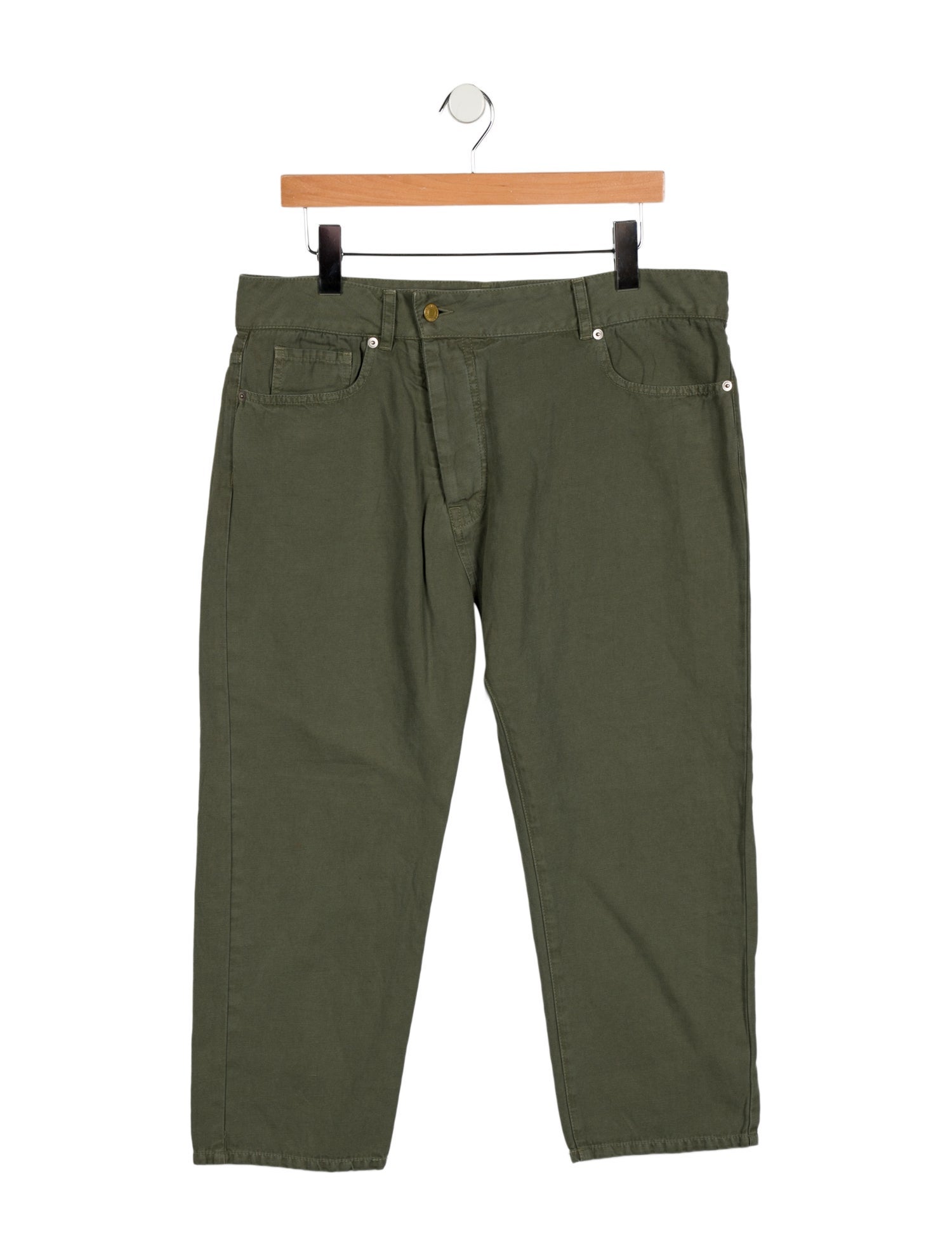 Nili Lotan High-Rise Straight Leg Jeans