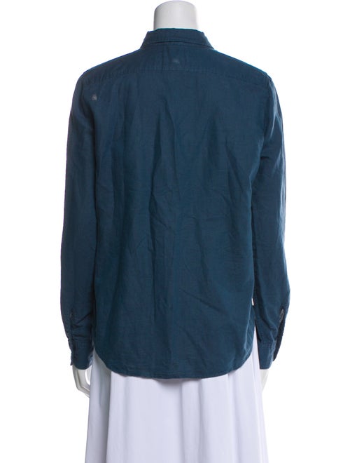 Nili Lotan Long Sleeve Button-Up Top