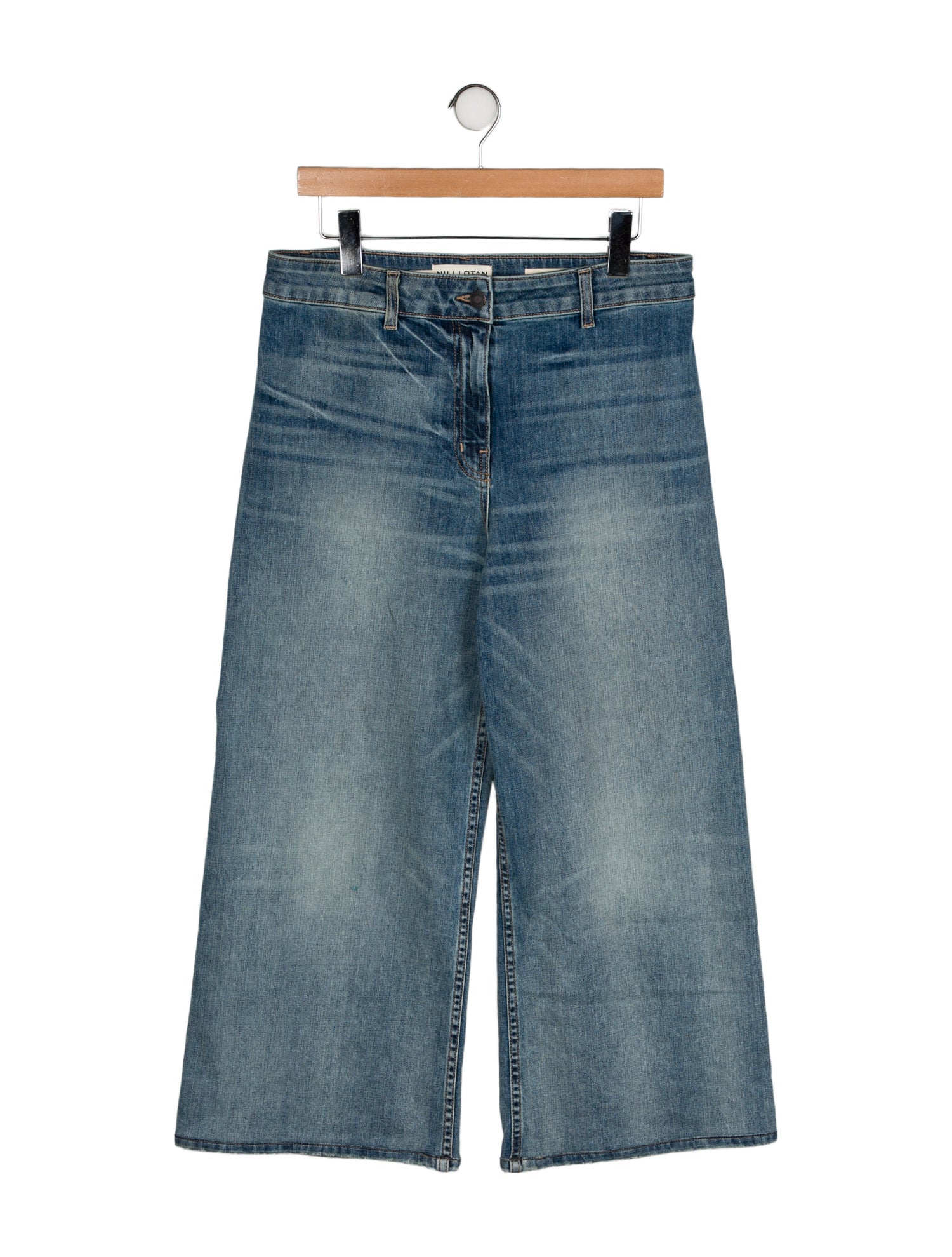 Nili Lotan High-Rise Wide Leg Jeans