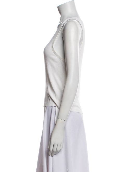 Nili Lotan Scoop Neck Sleeveless Top