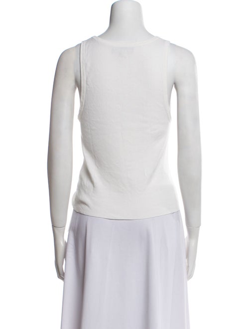 Nili Lotan Scoop Neck Sleeveless Top