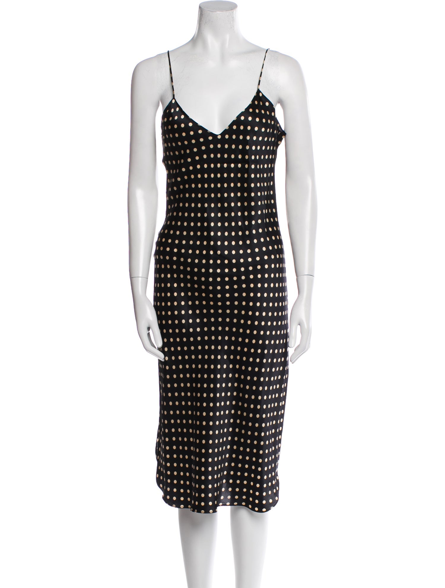 Nili Lotan Silk Midi Length Dress