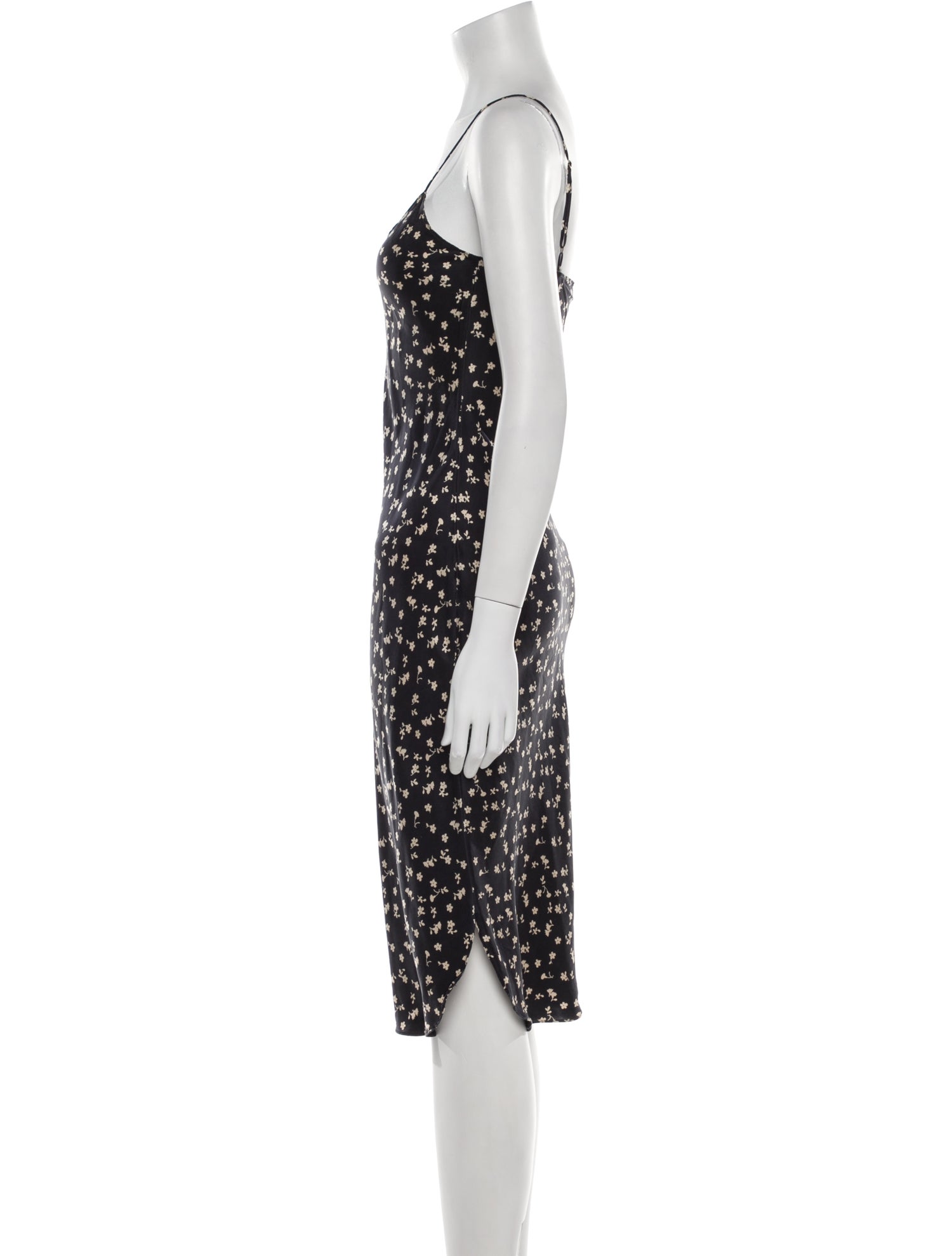 Nili Lotan Silk Midi Length Dress