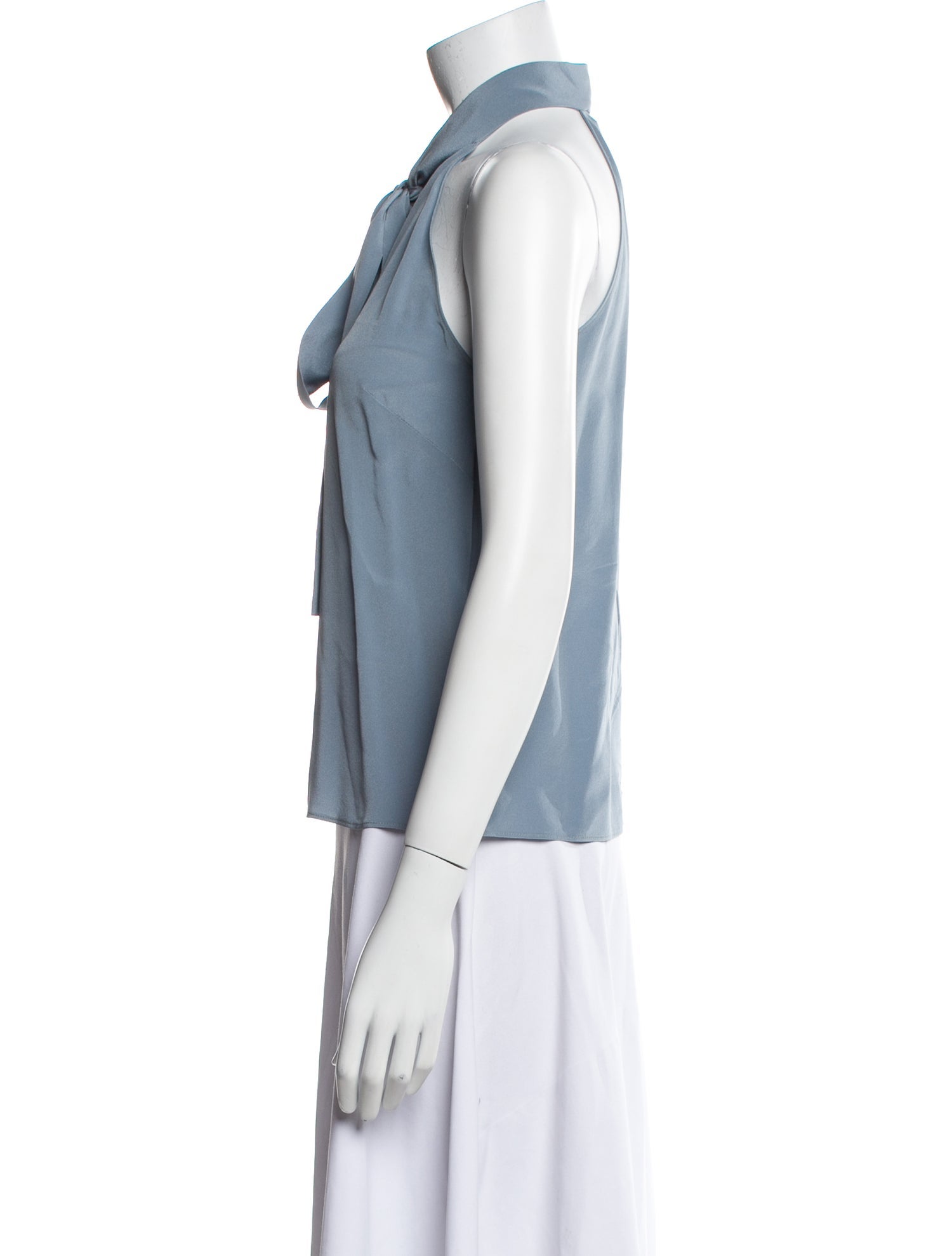 Nili Lotan Halterneck Sleeveless Top
