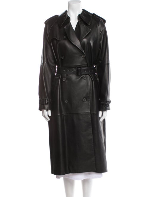 Nili Lotan Leather Trench Coat
